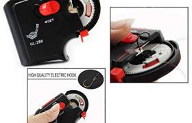 OFKPO Automatique Fishing Hook Line Tier, Hook Tie Machine Fishing Tackle Montage à Crochet Hameçon de Pêche OFKPO Automatique Fishing Hook Line Tier, Hook Tie Machine Fishing Tackle Montage à Crochet Hameçon de Pêche