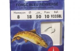 VMC - Hameçon spécial Truite forgé Bleu T8 par 10