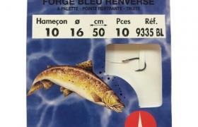VMC - Hameçon spécial truite forgé bleu par 10 (Taille 10)