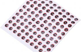 Onewer Yeux de Poisson pour leurres, Accessoires Exquis Professionnels Yeux de leurre de pêche 100 pièces pour la pêche en Bord de mer pour Les engins de pêche pour Les Amateurs de pêche(Rouge)