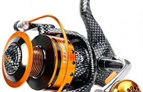 Sougayilang Cannes à pêche - 12+1 BB avec moulinets légers et lisses, traînée puissante en fibre de carbone pour pêche au sel et en eau douce, TT2000 Sougayilang Cannes à pêche - 12+1 BB avec moulinets légers et lisses, traînée puissante en fibre de carbone pour pêche au sel et en eau douce, TT2000