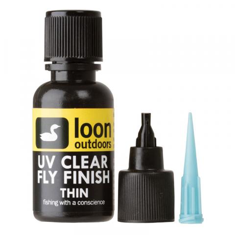 Vernis colle mouche loon outdoors uv clear finish - thin (résine uv fine) 14 g