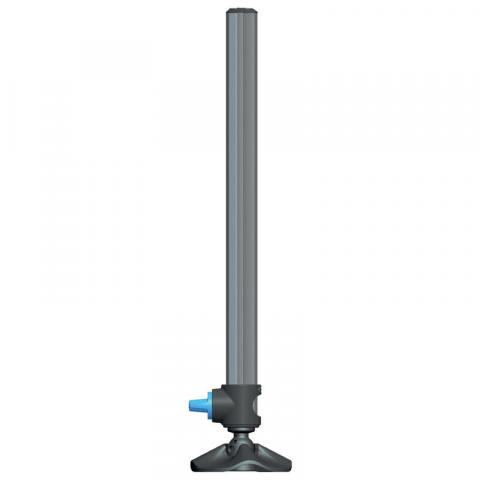 Pied télescopique pour station coup garbolino d36 screwlock 56-86cm
