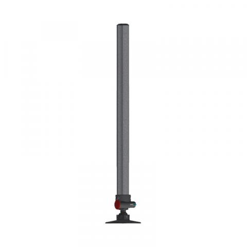 Pied télescopique pour station coup garbolino d36 pinlock 56-86cm