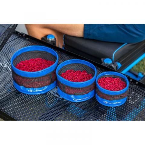 Set de 3 boites souples à esches anti evasion garbolino