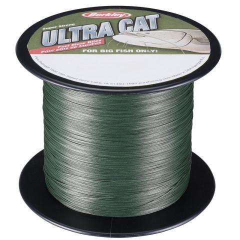 Tresse silure berkley ultra cat moss green