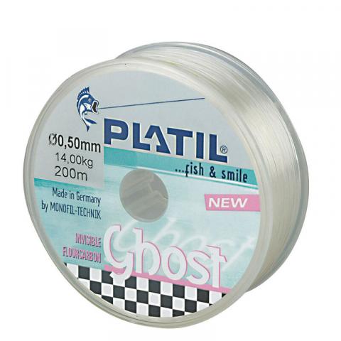 Fluorocarbone carnassier platil fluoro ghost 200m Fluorocarbone carnassier platil fluoro ghost 200m