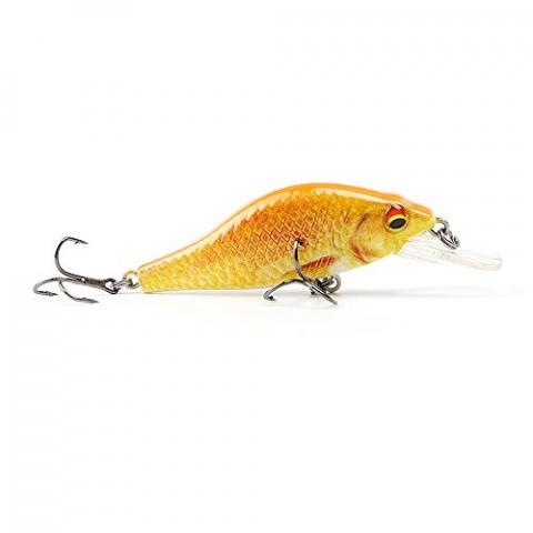 Generic 6,3 cm/4.0g Top Quty Crankbait Super Dur Leurre de pêche Haute Restic Poisson Appât Unique Texture Wobbler Tackle Pesca Hml11 a