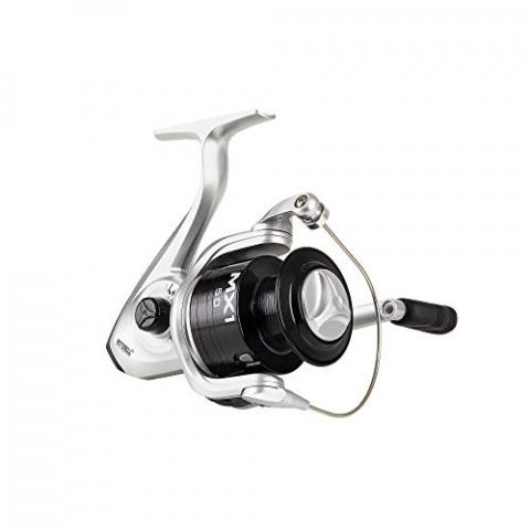 Mitchell MX1 Moulinet Spinning en Aluminium pour la Pêche des Carnassiers, Moderne, Léger, Parfait pour Pêcher les Sandre, Brochets, Perches et Truites
