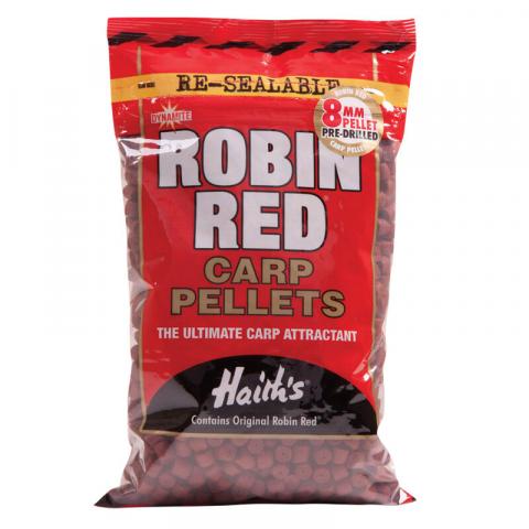 Pellets d'amorçages carpe dynamite baits robin red carp pellets 900g