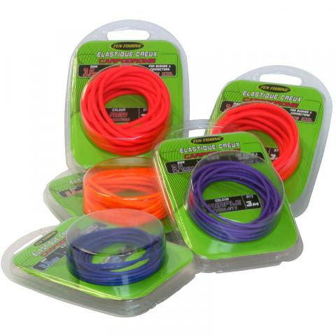 Elastique creux coup fun fishing fluo creux 3m