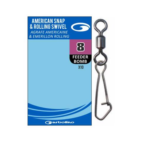 Agrafe Americaine & Emerillon Rolling Garbolino