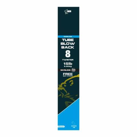 Bas de ligne Nash Tube Blow Back Rig Barbless