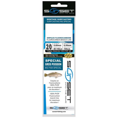 BDL SURFCASTING RS COMPET SPEC GROS POIS/FLUORO SUNSET BDL SURFCASTING RS COMPET SPEC GROS POIS/FLUORO SUNSET