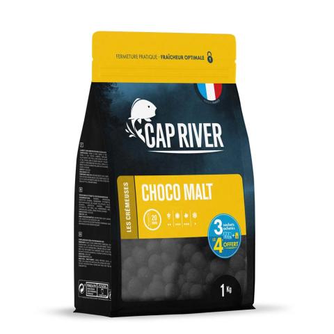 Bouillettes Cap River Choco Malt 1kg Bouillettes Cap River Choco Malt 1kg