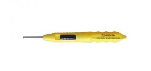 Daiwa 682220 – sokkou Outil de Noeud – Util pour nœuds de raccord, 10 Centimeter, Jaune