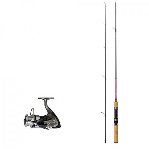 Daiwa - Ensemble Leger spécial Truite Canne et Moulinet (2M10 + DF2500)