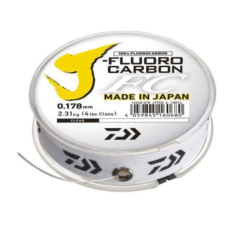 Daiwa J-fluorocarbon 50M (du 0.45mm au 0.90mm)