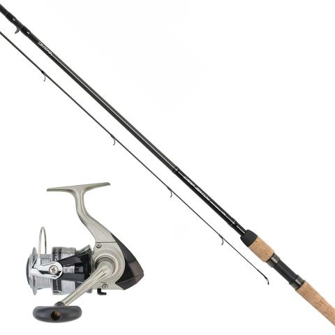 Ensemble feeder Daiwa D Carp Feeder 11q 3.35m max 50g + moulinet DF2500A