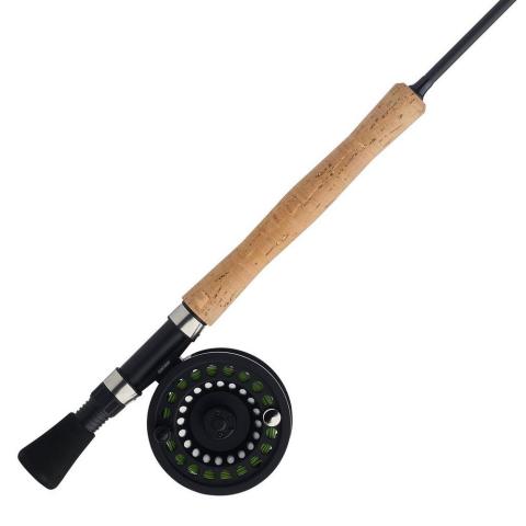 Ensemble Mouche Shakespeare canne 9' soie 7-8 SW