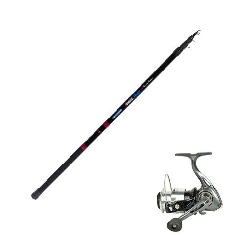 Ensemble truite Canne Garbolino Zombie 3.80m + moulinet Strike 301FD