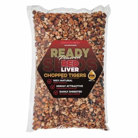 Graines Cuites Starbaits Ready Seed Red Liver Chopped Tiger Graines Cuites Starbaits Ready Seed Red Liver Chopped Tiger