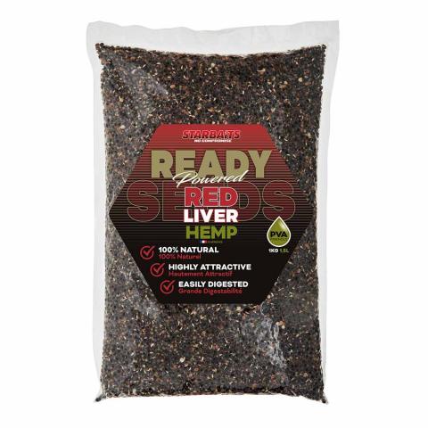 Graines Cuites Starbaits Ready Seed Red Liver Hemp