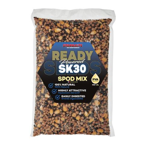 Graines Cuites Starbaits Ready Seed SK30 Spod Mix Graines Cuites Starbaits Ready Seed SK30 Spod Mix
