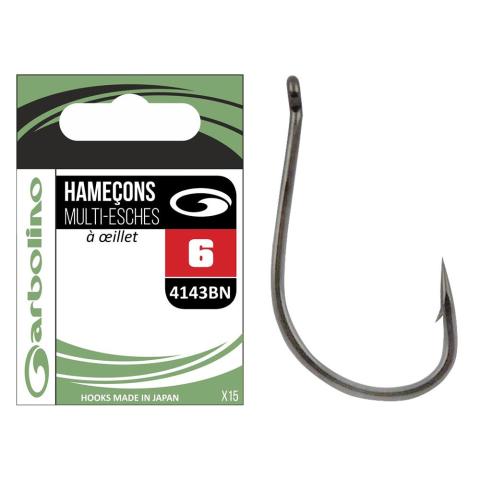 Hameçons Truite Garbolino STREAMLINE 4143BN Hameçons Truite Garbolino STREAMLINE 4143BN