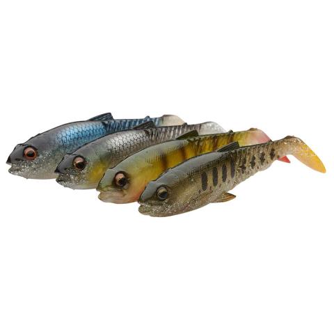 LEURRE CRAFT CANNIBAL PADDLETAIL 8.5CM 7G (X4) SAVAGE GEAR