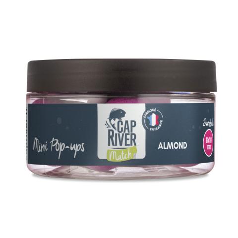 Mini Pop-ups 8 ET 10 MM AMANDE (POT 25G) Mini Pop-ups 8 ET 10 MM AMANDE (POT 25G)