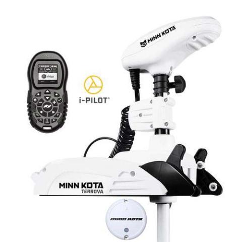 Moteur avant eaux salée Minn Kota Riptide Terrova BT 55 lbs I Pilot BT 137cm