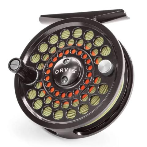 Moulinet mouche orvis battenkill III black nickel soie 5/7