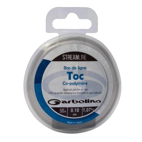 Nylon co-polymère truite Garbolino STREAMLINE UL-Mono Transparent 150m
