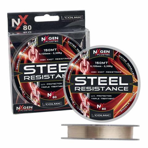 Nylon corps de ligne Colmic STEEL RESISTANCE 150M Nylon corps de ligne Colmic STEEL RESISTANCE 150M