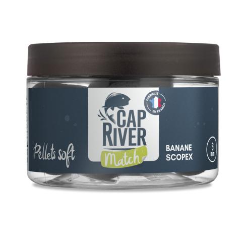 PELLETS MOUS BANANE SCOPEX (POT 60G) CAP RIVER