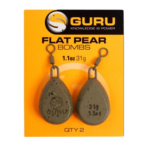 Plombs poire Guru FLAT PEAR BOMB (X2)