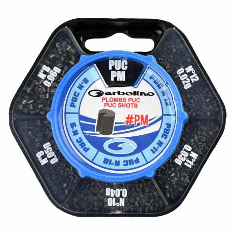 Plombs ultra cylindrique (puc) boite distributrice 5 cases Garbolino