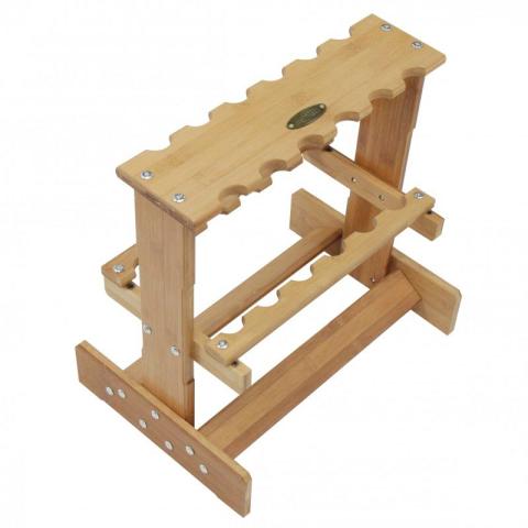 Presentoir de cannes SCRATCH TACKLE bamboo 12 cannes 40X42X30 CM Presentoir de cannes SCRATCH TACKLE bamboo 12 cannes 40X42X30 CM