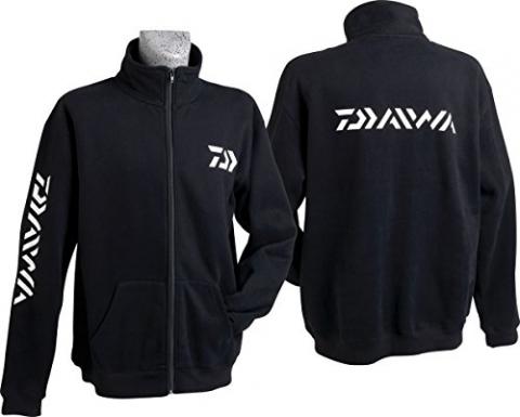 Sweat Daiwa Shirt Zippe Noir Taille M