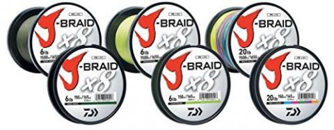 Tresse Daiwa J Braid 8 brins 500 m Multicolore 24/100