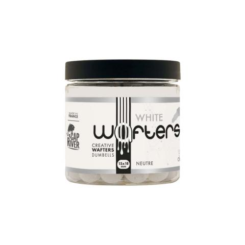 Wafter Dumbells Cap River Neutre 15x18mm blanc Wafter Dumbells Cap River Neutre 15x18mm blanc
