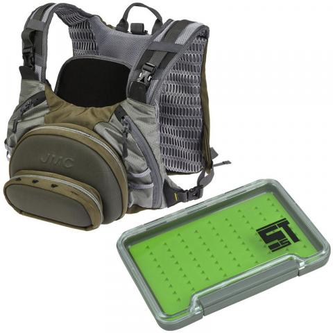 Pack chest pack jmc compétition + boite à mouche